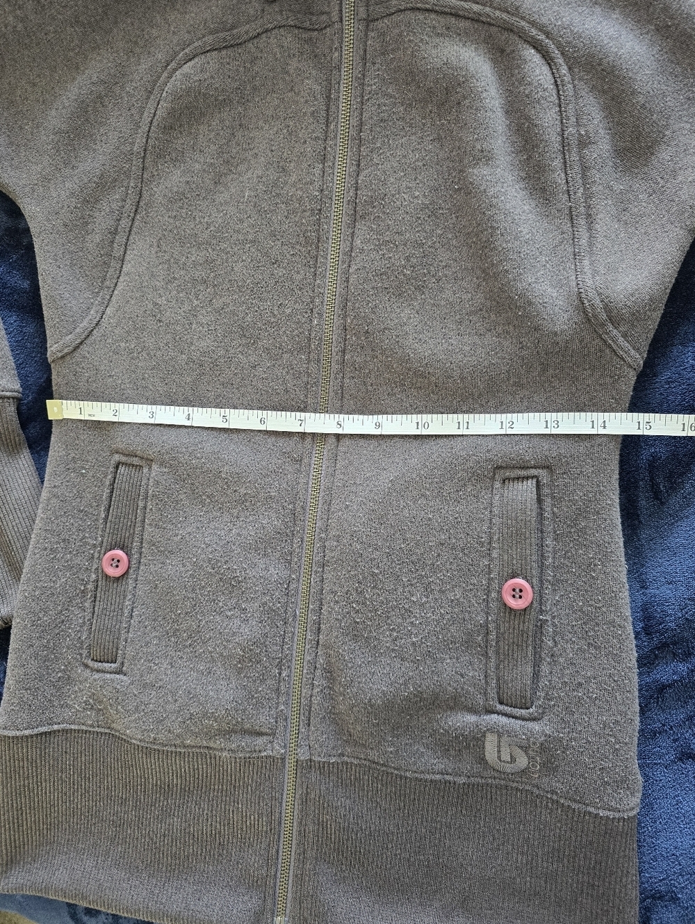 Burton DryRide Full-Zip Fleece Sweater Jacket Size XS - Picture 11 of 12